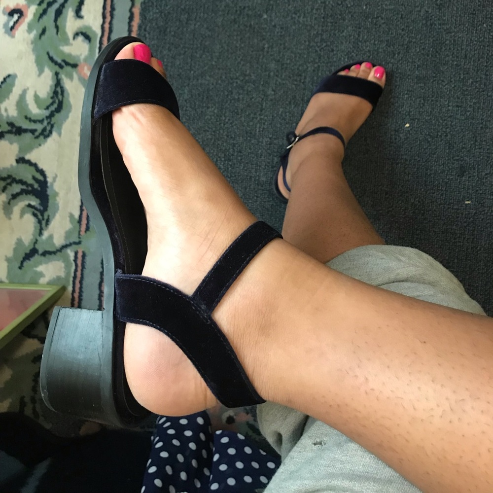 Velvet sandals - Picture 6 of 6